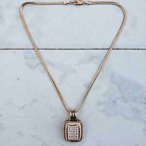 Park Lane Costume Jewelry Gold Pendant on Chain